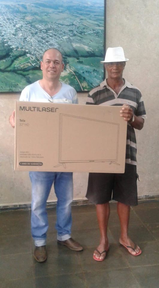 Ganhador do 3º prêmio - Televisor LED em cores de 32" - Gercy Rodrigues da Silva